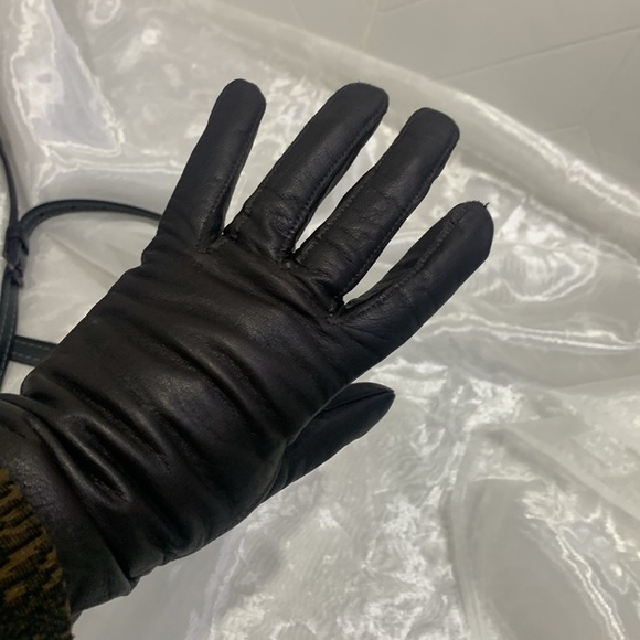 Vintage 90’ Real Leather Winter Gloves - Picture 8 of 13